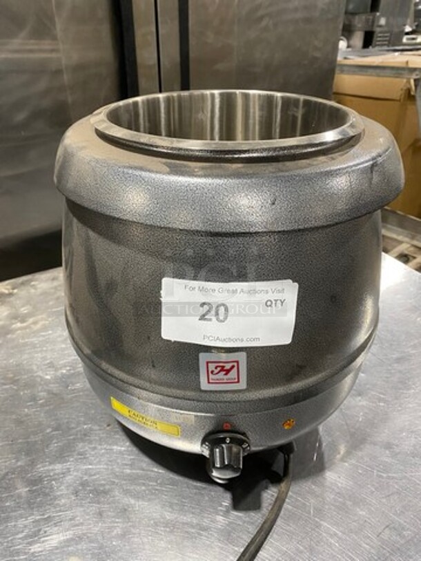 Thunder Group Commercial Countertop Food Warmer Soup Kettle! Model: SEJ31000G SN: 103950750 120V - Image 1 of 7