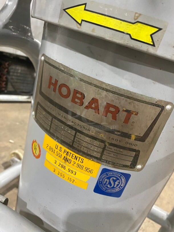 Hobart Commercial Heavy Duty VCM Vertical Cutter/Mixer/Mincer! All Stainless Steel! Model: VCM40 240V 60HZ 3 Phase
 - Image 8 of 9
