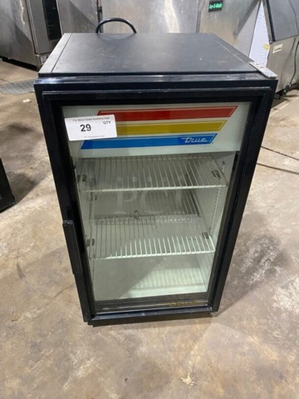 True Commercial Countertop/ Undercounter Single Door Cooler Merchandiser! With View Through Door! Poly Coated Racks! Model: GDM03 SN: 6941387 115V 60HZ 1 Phase - Image 1 of 7
