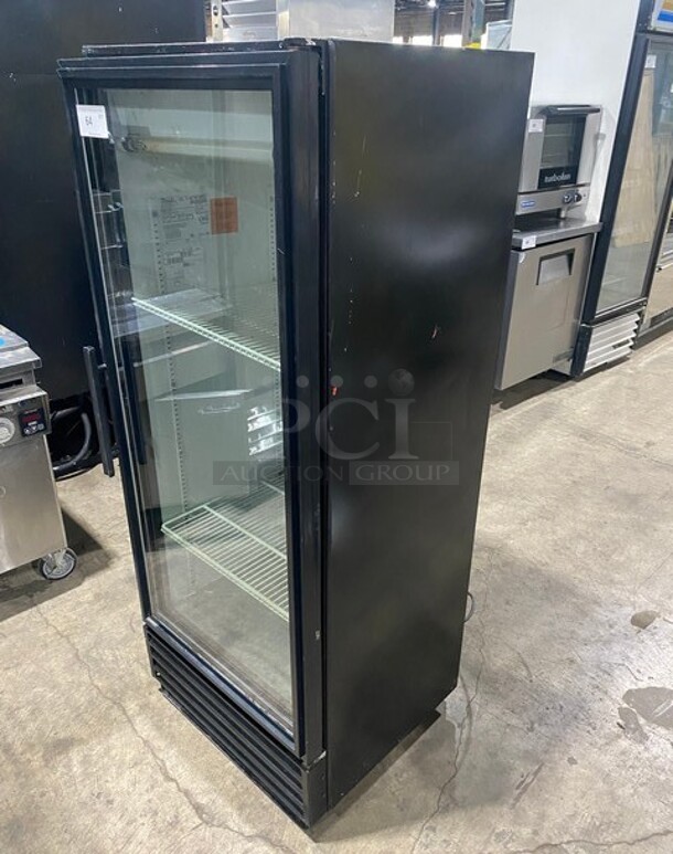 True Commercial Single Door Reach In Cooler Merchandiser! With View Through Door! Poly Coated Racks! Model: GDM12 SN:14741897 115V 1PH - Image 2 of 8
