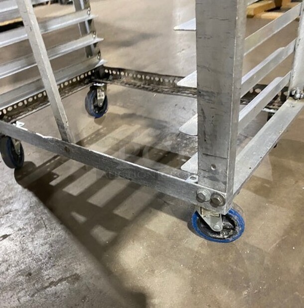 Metal Commercial Pan Transport Rack on Commercial Casters! - Image 4 of 4
