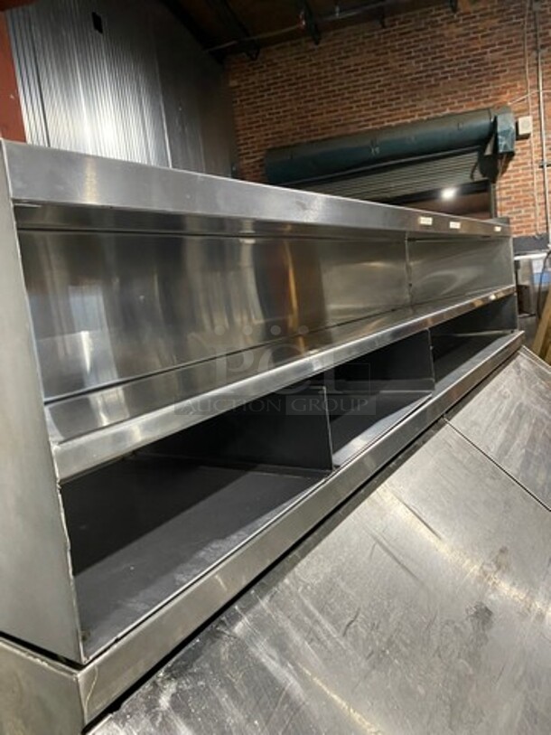 Randell Commercial Refrigerated Sandwich Prep Table! With 4 Drawer Storage Space! With Over Head Storage Shelf! All Stainless Steel! Model: 51368PR SN: 19452711 - Image 8 of 10