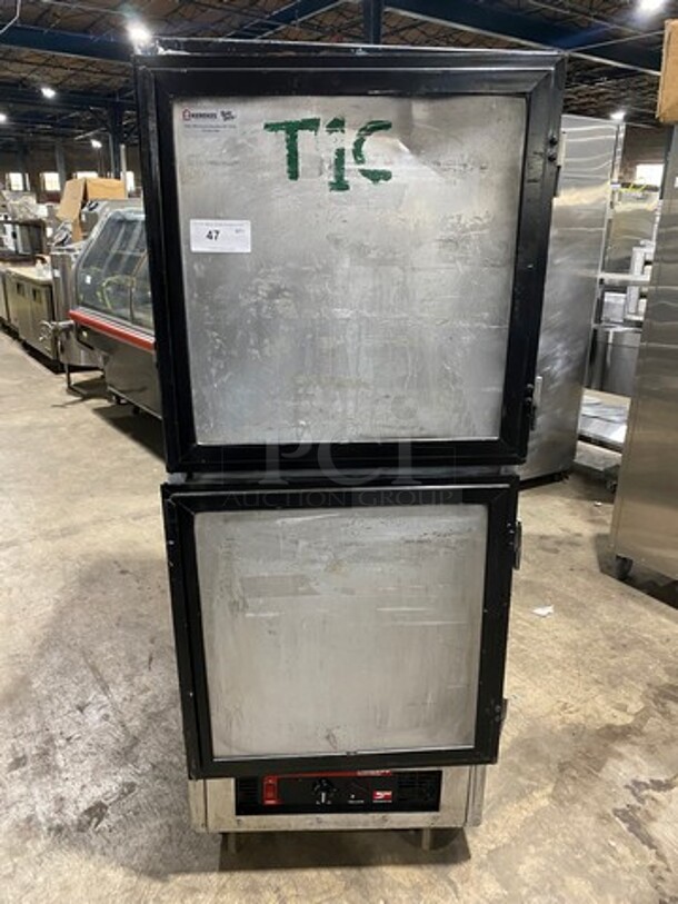 Metro Commercial Heated Holding Cabinet/ Food Warmer! All Stainless Steel! On Casters! Model: C199HM2000 120V - Image 1 of 8