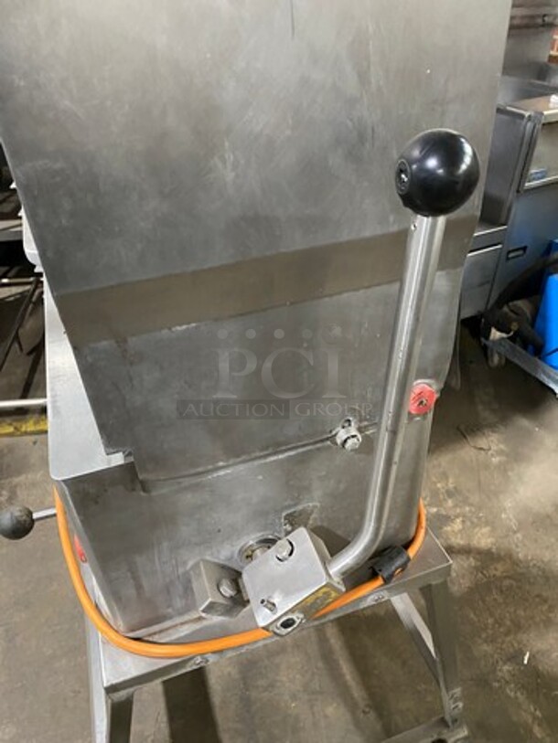 Jaccard Commercial Meat Tenderizer Machine! On Equipment Stand! All Stainless Steel! On Casters! WORKING WHEN REMOVED! Model: B93 SN: B2280 - Image 7 of 9