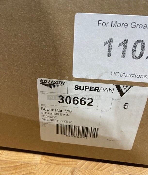 NEW! Vollrath SteamTable Pan! Stainless Steel! 6x Your Bid! - Image 7 of 7