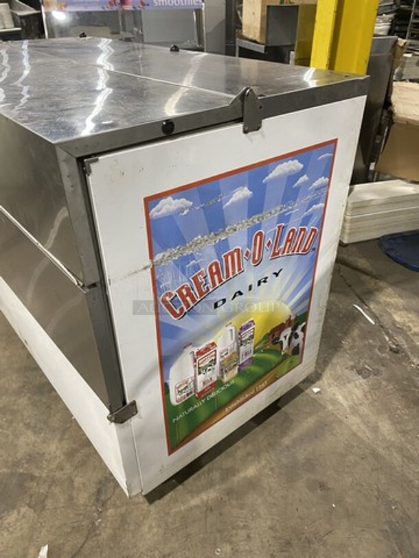 Powers Refrigerated Air Forced Milk Cooler! Model 780 Serial A050029! 115V 1 Phase! On Casters!  - Image 2 of 7
