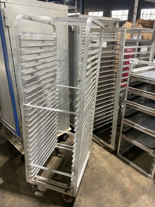 Metal Commercial Pan Transport Rack! On Casters! - Image 4 of 6