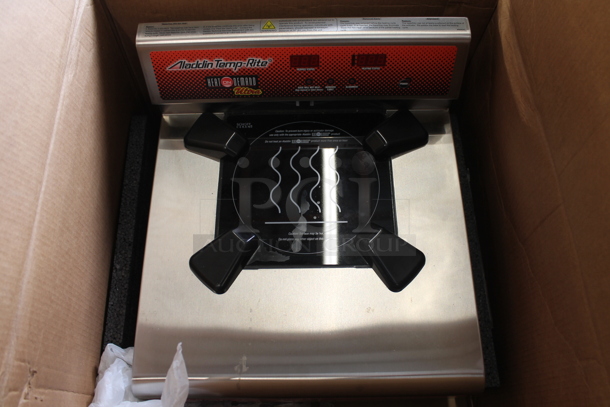 BRAND NEW IN BOX! Aladdin Temp-Rite IND600 Stainless Steel Commercial Countertop Heat on Demand Ultra Warmer. 208 Volts, 3 Phase. Goes GREAT w/ Lot 195!  - Image 1 of 6