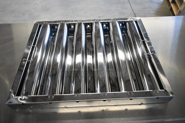 3 BRAND NEW SCRATCH AND DENT! Assure 190HFC 16"(H) x 20"(W) x 2"(T) Stainless Steel Hood Filter. 3 Times Your Bid!  - Image 1 of 7