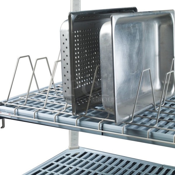 BRAND NEW SCRATCH AND DENT! Metro XTR2460XEA Pan Drying Rack for Cutting Boards, Pans, and Trays 24" x 60" x 6" - Image 1 of 4