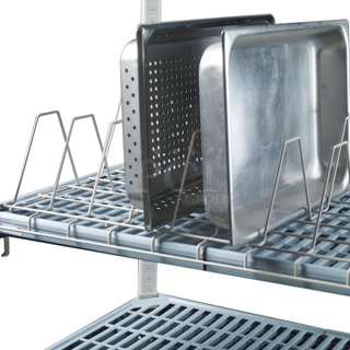 BRAND NEW SCRATCH AND DENT! Metro XTR2460XEA Pan Drying Rack for Cutting Boards, Pans, and Trays 24" x 60" x 6"