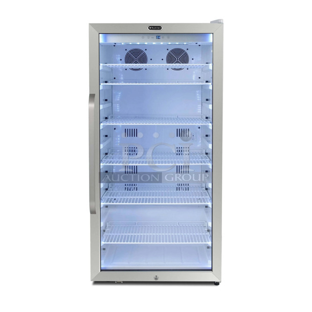 BRAND NEW SCRATCH AND DENT! Whynter CBM-1060XLW 10.6 cu. ft. Commercial Beverage Merchandiser. 115 Volts, 1 Phase. Tested and Working! - Image 1 of 5