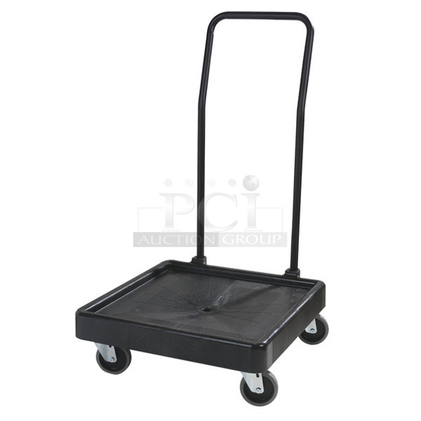 BRAND NEW SCRATCH AND DENT! Carlisle C2236H03 Polypropylene Rack Dolly with Handle