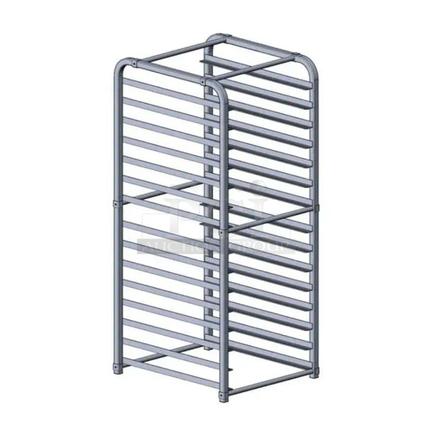 BRAND NEW IN BOX! Mix Rite MPRA-15 Metal Heavy Duty Pan Rack