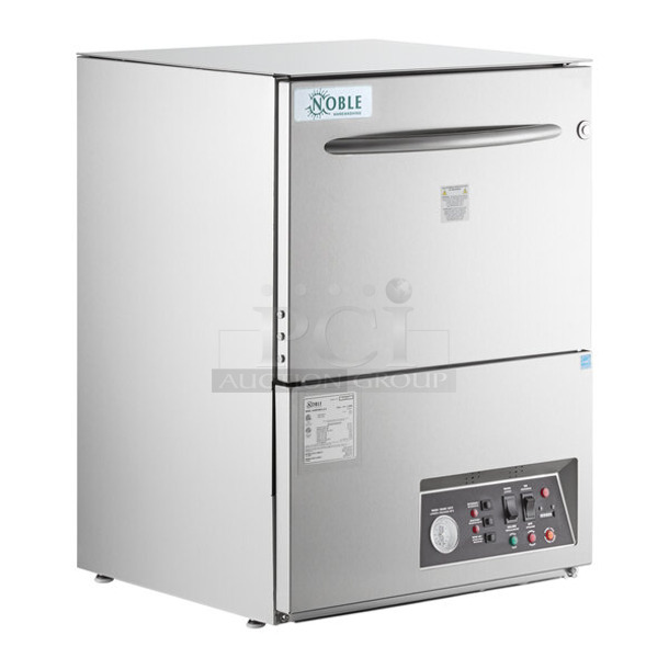 BRAND NEW SCRATCH AND DENT! 2024 Noble Wareforce UL-30 Stainless Steel Commercial Low Temperature Undercounter Dishwasher. 115 Volts, 1 Phase.  - Image 1 of 7