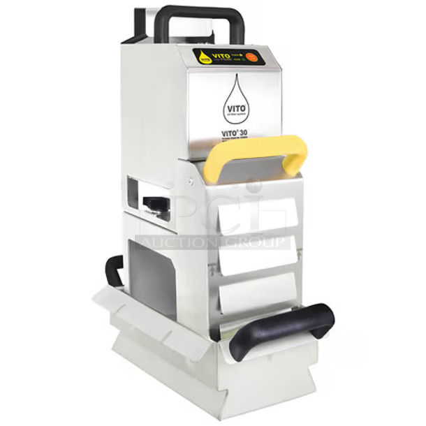 BRAND NEW SCRATCH AND DENT! Vito 101799 22 Lb Fryer Oil Filter, Portable, Pressure Filtration System - Image 1 of 3