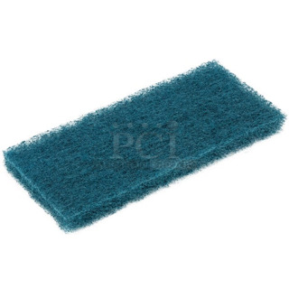 5 BRAND NEW SCRATCH AND DENT! 3998242 3M 8242 Doodlebug 10" x 4 5/8" Blue Scrubbing Pad - 5/Pack. 5 Times Your Bid! 