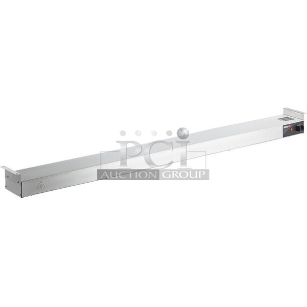 2 BRAND NEW IN BOX! ServIt 423SWI42 Stainless Steel Commercial 42" High Wattage Strip Warmer with Infinite Controls. 120 Volts, 1 Phase. 2 Times Your Bid! - Image 1 of 5