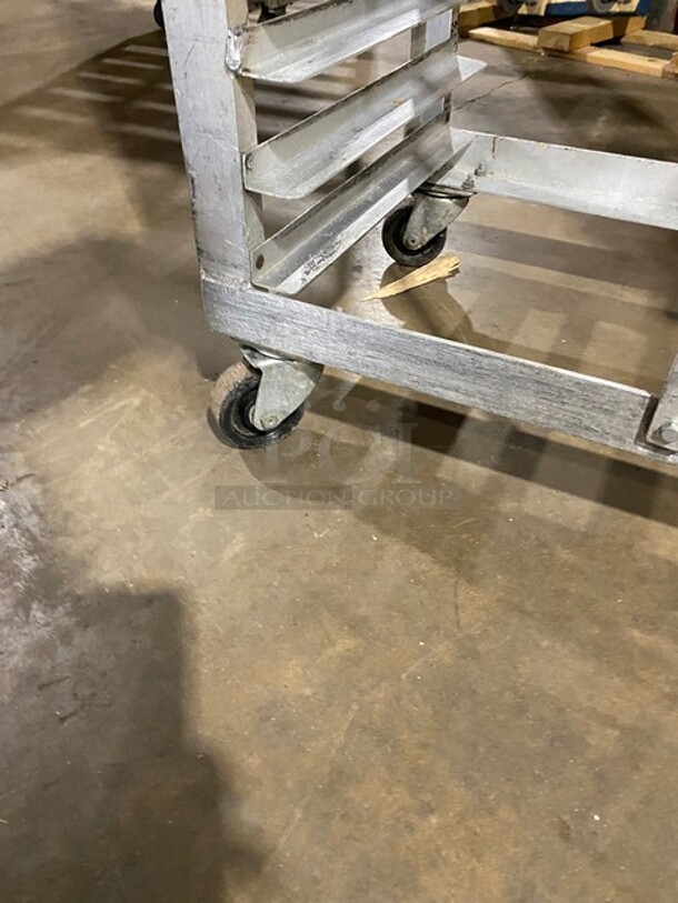 Metal Commercial Pan Transport Rack on Commercial Casters! - Image 5 of 5