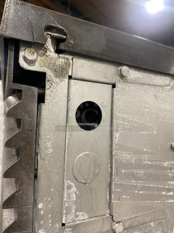 Manitowoc Commercial Ice Maker Machine! With Commercial Ice Bin! All Stainless Steel! On Legs! Model: ID0502A161D SN: 1120025579 115V 60HZ 1 Phase - Image 8 of 8