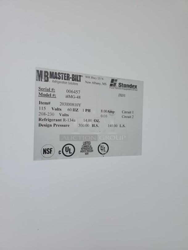 MB Masters-Bild BMG-48 Merchandiser 115Volts Tested & Working!! 52x34x79 - Image 6 of 8