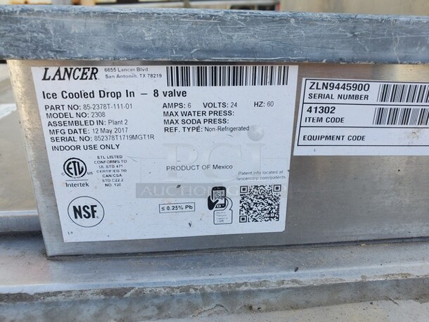 LANCER Soda Machine/Ice Cooled Drop In  - Image 6 of 7