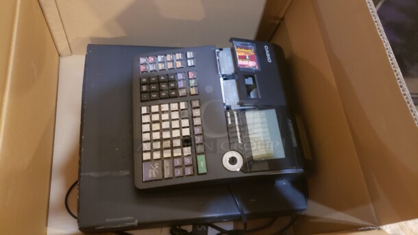 Casio Cash Register Not tested (Location 1) - Image 1 of 2