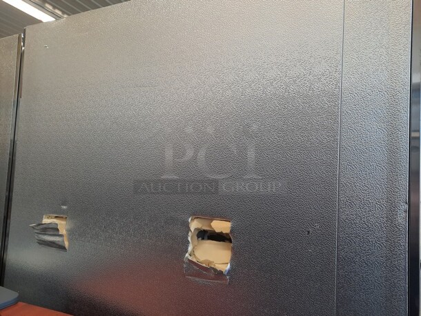 BRAND NEW SCRATCH AND DENT! Avantco A-49R-HC 54" Solid Double Door Stainless Steel Reach-In Refrigerator. 115V. Tested and Working! - Image 8 of 9