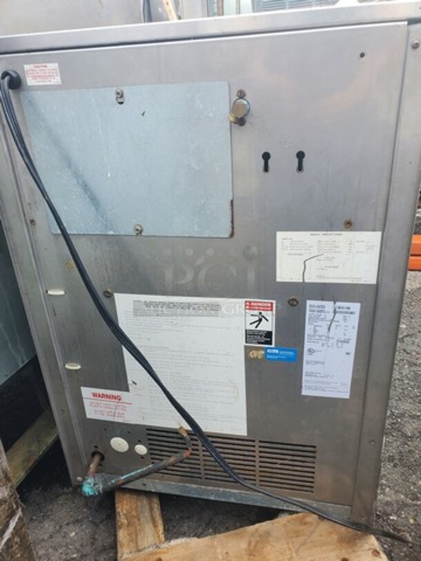 ICE-O-MATIC ICEU220HA2 Undercounter Self Contained Ice Maker, 115V 24X26X33 Working, nice condition! SOLD AS IS!  - Image 7 of 7