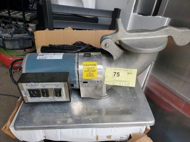 Echols 103 High Speed Shaver| 115V|6 Amps| Very good shape!