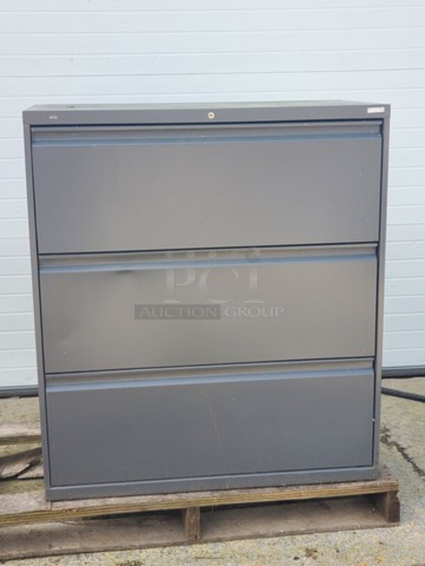 Lateral File Cabinet - 36" Wide, 3 Drawer! - Image 4 of 4