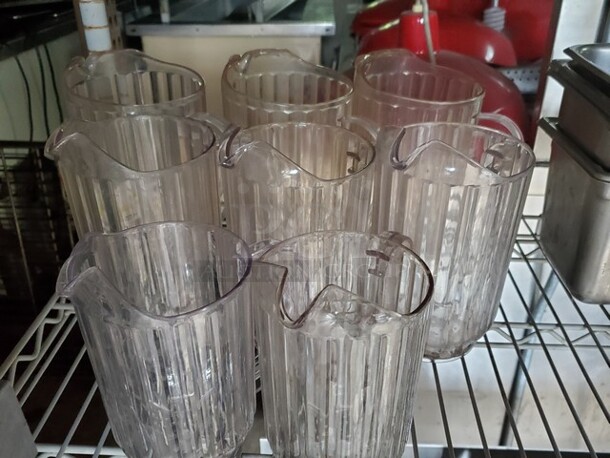 ALL ONE MONEY Lot of 8 Plastic Pitcher - Image 2 of 5