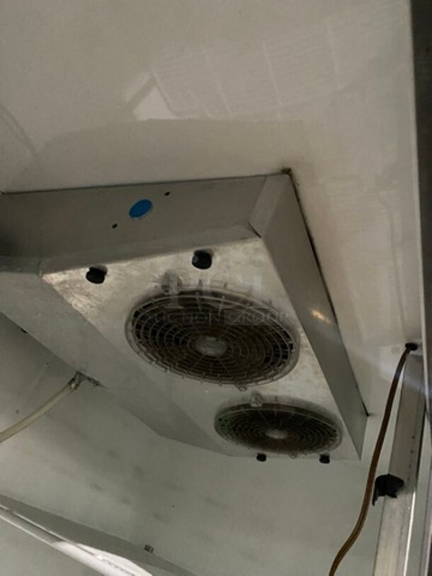 2007 Leader Commercial 2 Door Reach In Cooler Merchandiser! With View Through Doors! With Poly Coated Racks! All Stainless Steel! Model: LS48SSC SN: PQ033403 115V 60HZ 1 Phase - Image 6 of 8