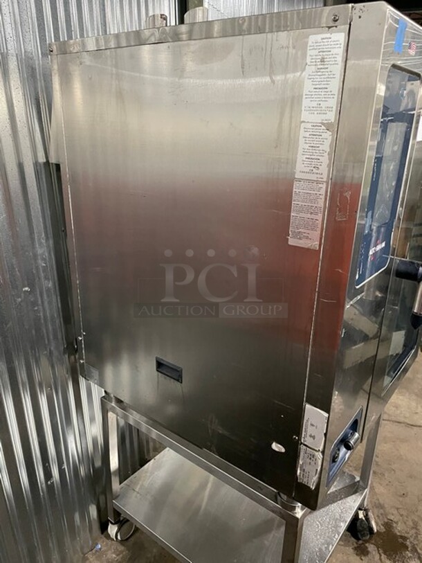 2016 Alto Shaam Stainless Steel Commercial Electric Powered Combi Convection Oven on Stand! MODEL CTP10-10E 208-240 Volts 3Ph - Image 4 of 12