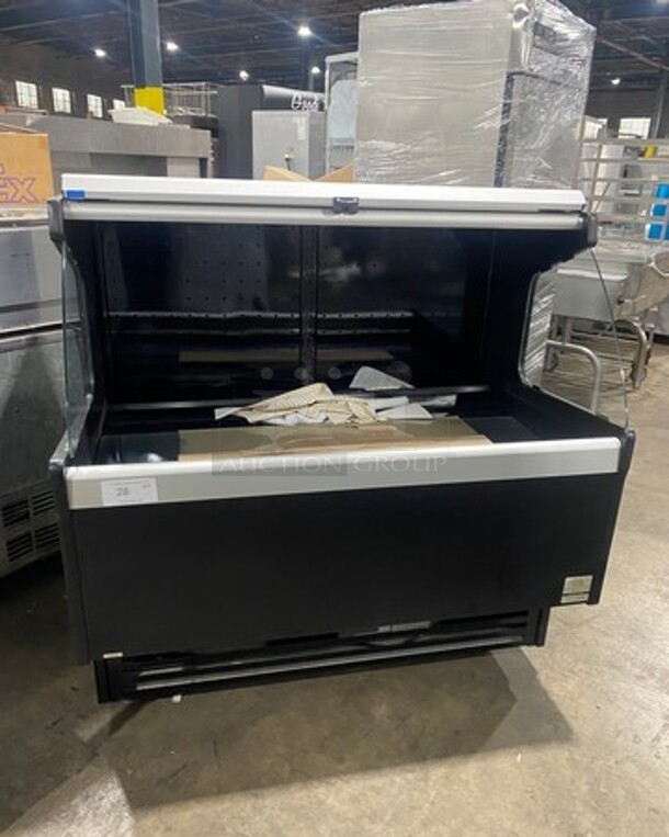 Arctica Commercial Refrigerated Open Grab-N-Go Display Case Merchandiser! With Front Cover!