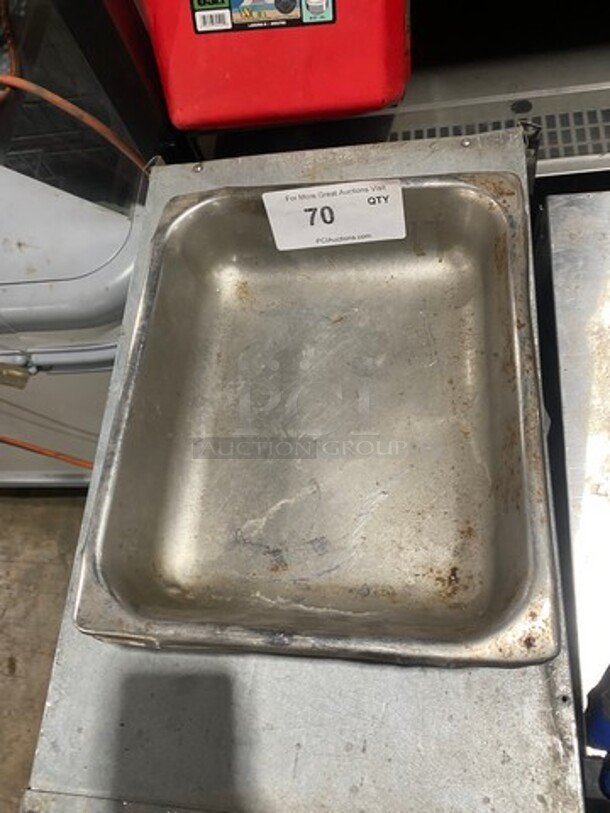 ALL ONE MONEY! Commercial Steam Table/ Prep Table Food Pans! All Stainless Steel! - Image 5 of 5