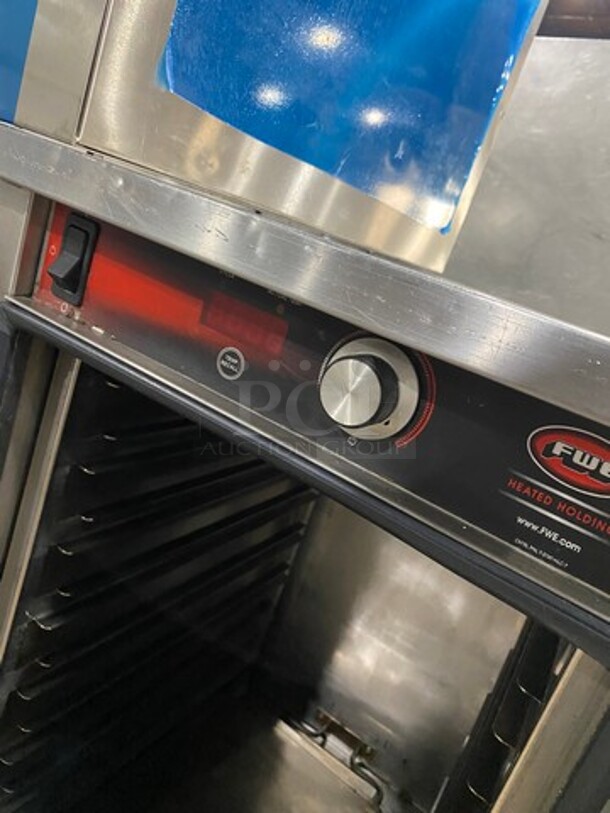 FWE Commercial 2 Door Food Warming/Holding Cabinet! All Stainless Steel! On Casters! Model: HLC16CHP SN: 154541504 120V - Image 7 of 9