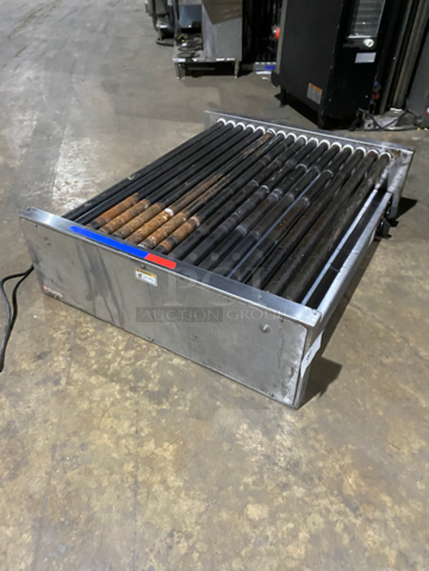 APW Wyott Commercial Countertop Hot Dog Roller Grill! All Stainless Steel! Model: HRS-755T 208/240V 60HZ 1 Phase - Image 2 of 8