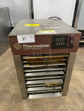 THERMODYNE Countertop Slow Cook And Hold Oven! MODEL 300NDNL SN 4361 120V 1PH Hz 50/60 