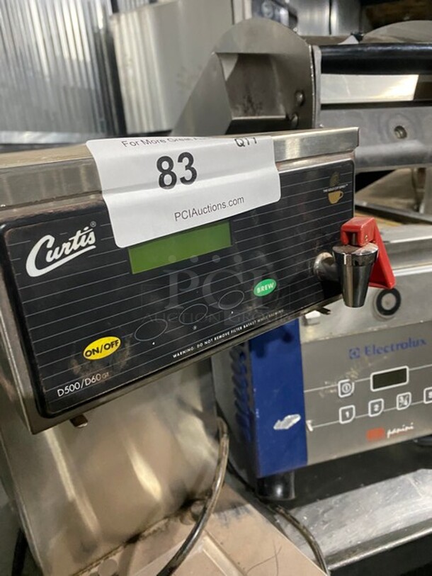 Curtis Commercial Stainless Steel Countertop Coffee Brewer! With Hot Water Dispenser! 110V 1 Phase! Model: D60GT63A000 SN: 13477905! - Image 6 of 8