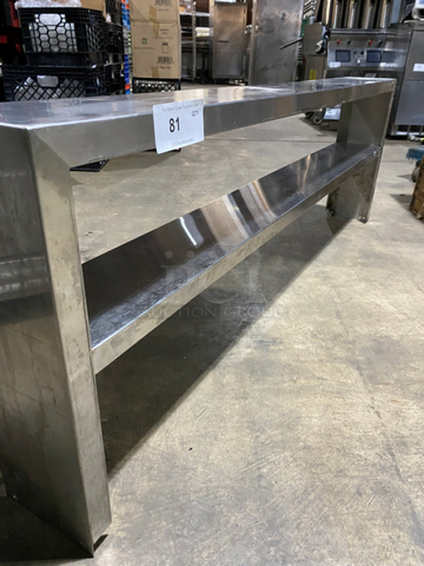 Stainless Steel Overhead Shelf! - Image 2 of 4