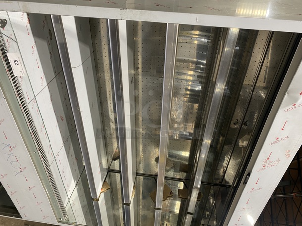 NEW NEVER USED! OUT OF THE BOX! 2016 Ciam Commercial Refrigerated Open Grab-N-Go Display Case! Solid Stainless Steel! MISSING BOTTOM FRONT COVER! Model: MURSTDL6FL15 SN: SN230416 220V 60HZ 1 Phase - Image 5 of 9
