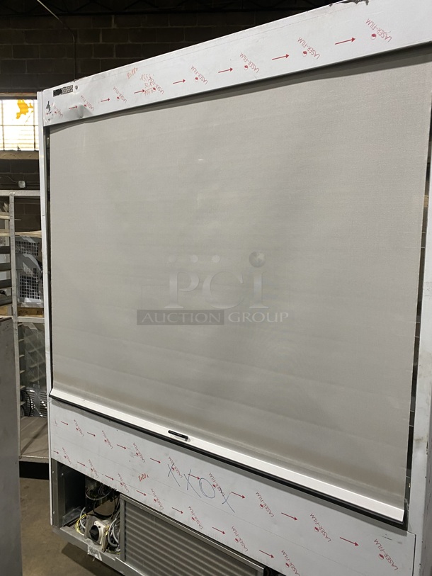 NEW NEVER USED! OUT OF THE BOX! 2016 Ciam Commercial Refrigerated Open Grab-N-Go Display Case! Solid Stainless Steel! MISSING BOTTOM FRONT COVER! Model: MURSTDL6FL15 SN: SN230416 220V 60HZ 1 Phase - Image 7 of 9