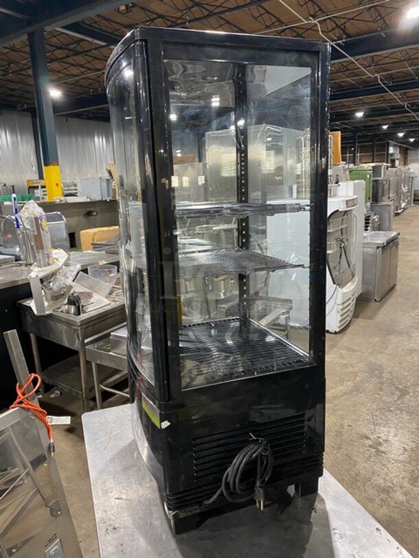 Commercial Display Case Merchandiser! Glass All Around Showcase Style! With Front And Rear Access Doors! - Image 2 of 8