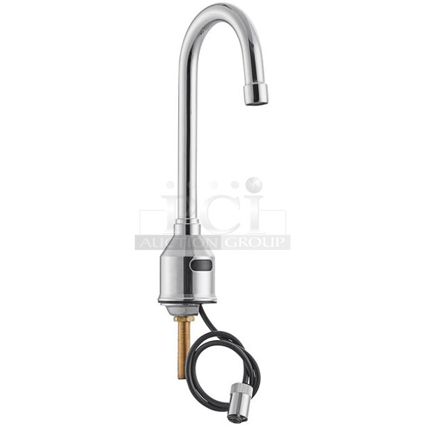 BRAND NEW SCRATCH AND DENT! Waterloo 750EFDMG12 Electronic Hands Free Sensor Faucet. Stock Picture Used as Gallery. - Image 1 of 8