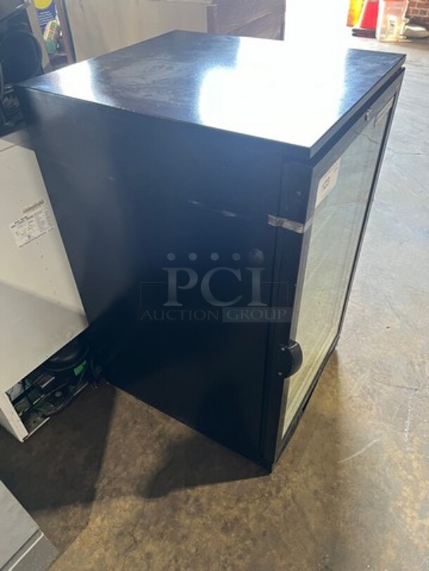 Beverage Air Commercial Countertop/ Undercounter Single Door Reach In Freezer Merchandiser! With Poly Coated Racks! Model: CTF961B SN: CTF961B30042016096 115V 60HZ 1 Phase - Image 3 of 6