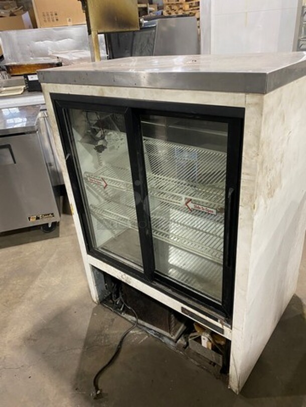 COOL! True Commercial Refrigerated Deli Display Case! With Back Sliding Access Glass Doors! With Poly Coated Racks! Model: TSID362 SN: 5097203 115V 60HZ 1 Phase - Image 4 of 8