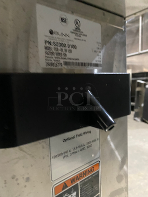 NICE! Bunn Commercial Countertop Infusion Tea/Coffee Brewing Machine! All Stainless Steel Body! Model: ITCBDVHV SN: IHV0016779 120V 60HZ 1 Phase - Image 6 of 10