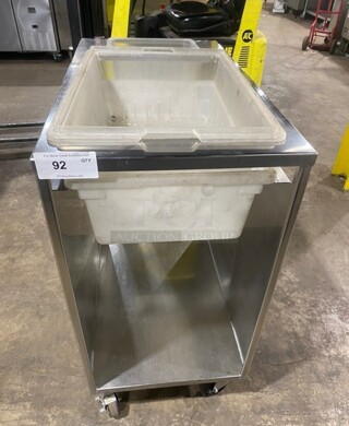 Stainless Steel French Fries Rinsing Station!