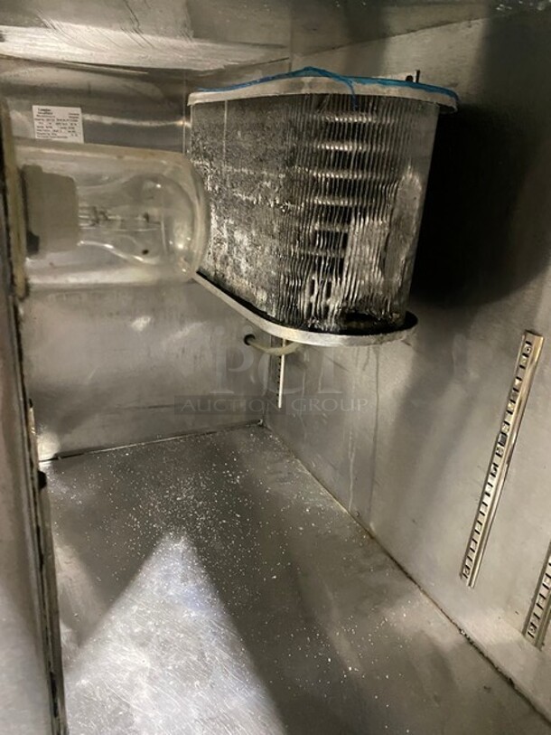 Leader 72 Inch 3 Door Refrigerated Lowboy Cooler! Model LB72S/C Serial PY11C2538! 115V 1 Phase! On Commercial Casters! - Image 6 of 8